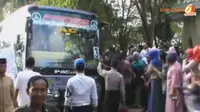[VIDEO] Pemberangkatan Jamaah Haji di Polewali Mandar Ricuh