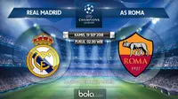 Liga Champions: 5 Fakta Menarik Real Madrid Vs AS Roma