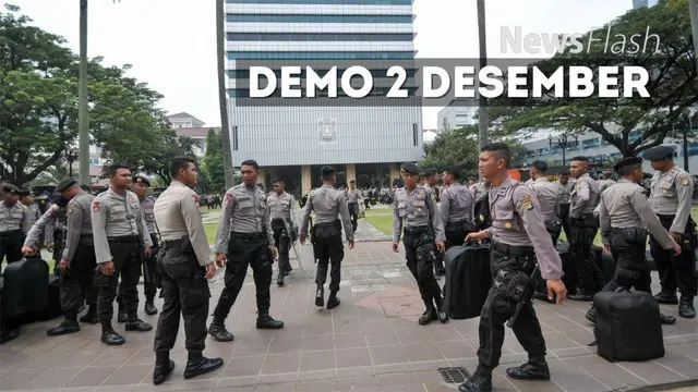 NEWS FLASH: Kapolda Metro Jaya Instruksikan Jajarannya Rekam Demo 2 Desember