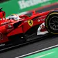 Ferrari dijadwalkan memperkenalkan mobil baru yang akan digunakan pada balapan F1 2018 pada 22 Februari mendatang. (AFP/Mark Thompson)