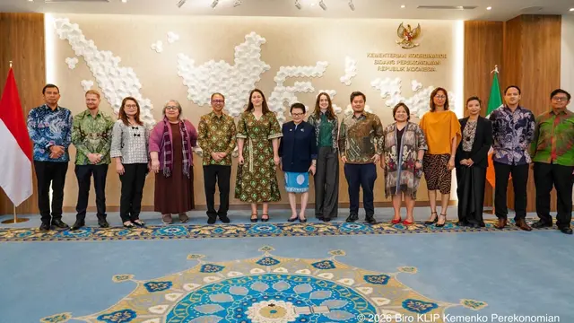 Strategic Dialogue on Strengthening Bilateral Trade and Investment Cooperation between Indonesia and Ireland. (Dok Kemenko Perekonomian)