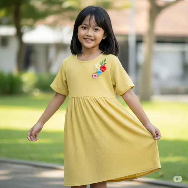 10 Model Baju Anak Perempuan Umur 9 Tahun Terbaru 2025 yang Nyaman dan Stylish