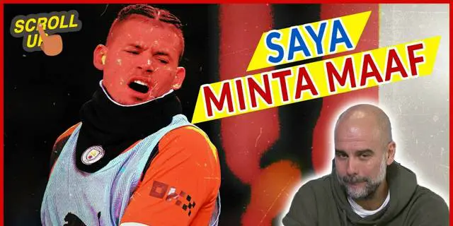 VIDEO: Sebut Kalvin Phillips Kegemukan, Pep Guardiola Ucapkan Maaf