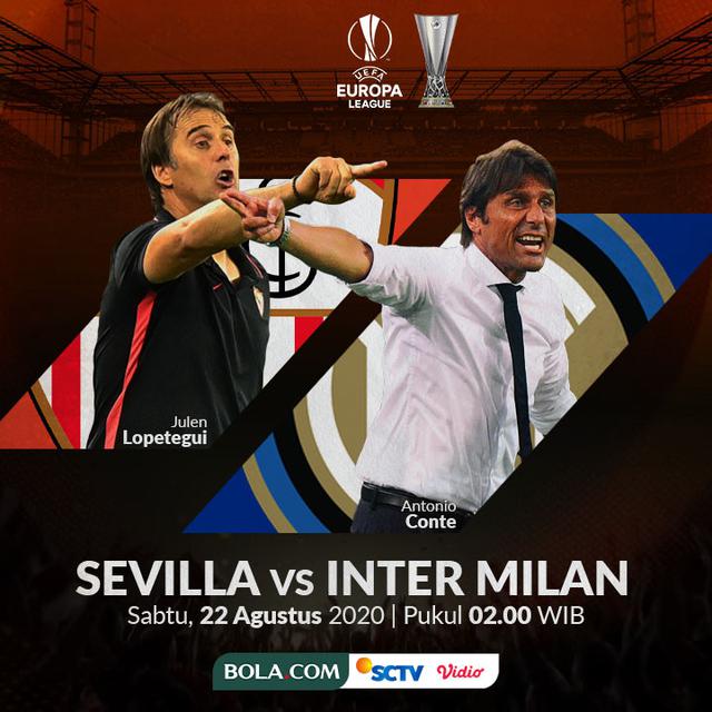 Liga Europa - Sevilla Vs Inter Milan - Head to Head Pelatih
