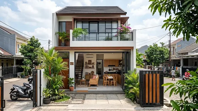 7 Desain Rumah 4x9 Meter Dua Lantai untuk Kavling Sempit, Maksimalkan Lahan