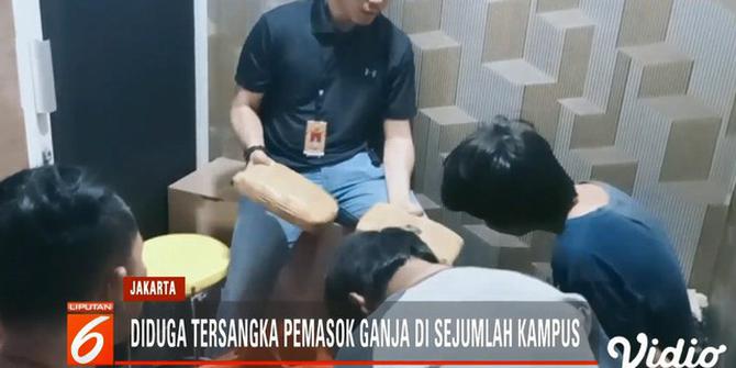 11 Kg Ganja Ditemukan di Ruang Senat Mahasiswa Kampus di Jakarta Timur