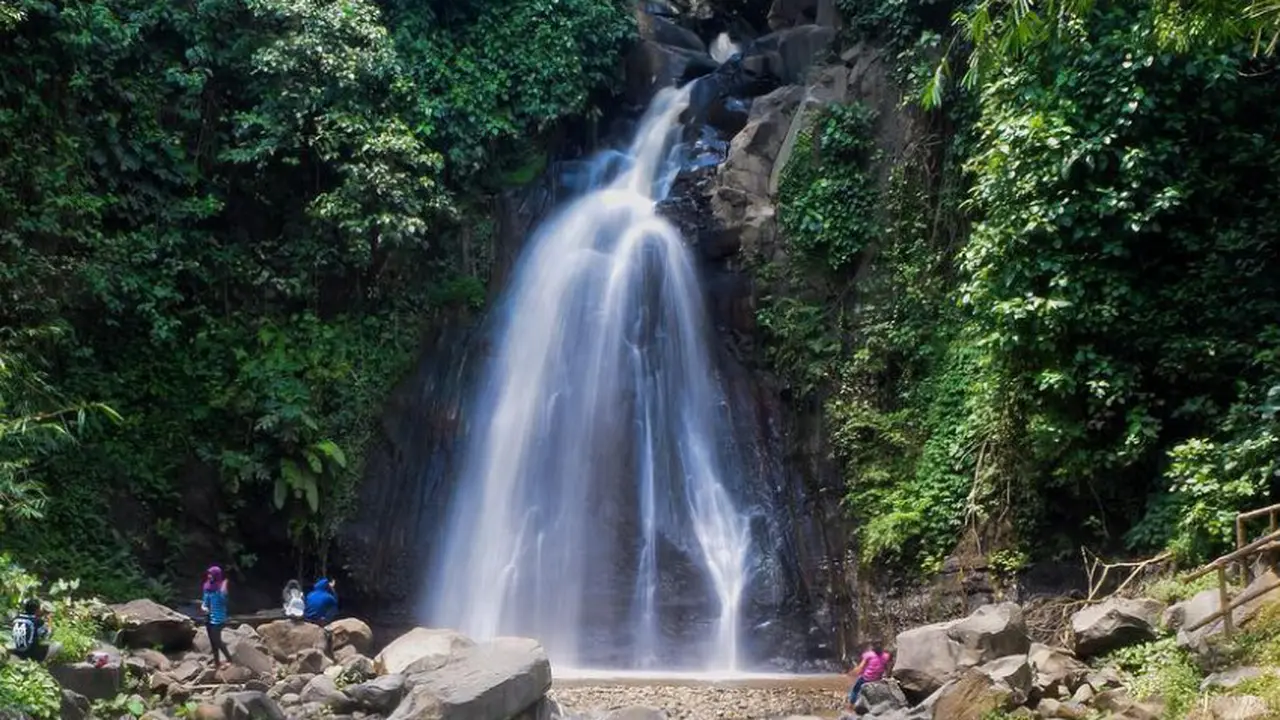 Air terjun Coban Kethak Malang Jawa Timur