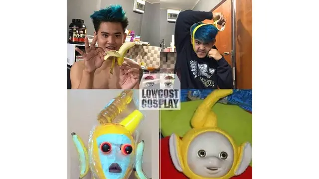 5 Cosplay Low Budget Pakai Isolasi Ini Kocak, Bikin Ketawa