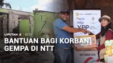 Ketika bantuan sudah mulai mereda, korban gempa di Manggarai, Nusa Tenggara Timur, harus bertahan dalam kondisi penuh keterbatasan. Yayasan Pundi Amal Peduli Kasih Emtek Media hadir untuk berbagi kebutuhan pokok.