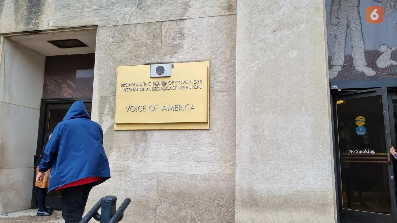 Kantor Voice of America (VOA) di Washington D.C, Amerika Serikat (AS). (Liputan6.com/Tanti Yulianingsih)