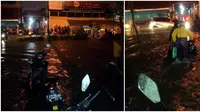 Surabaya Banjir Usai Diguyur Hujan Deras Sejak Petang