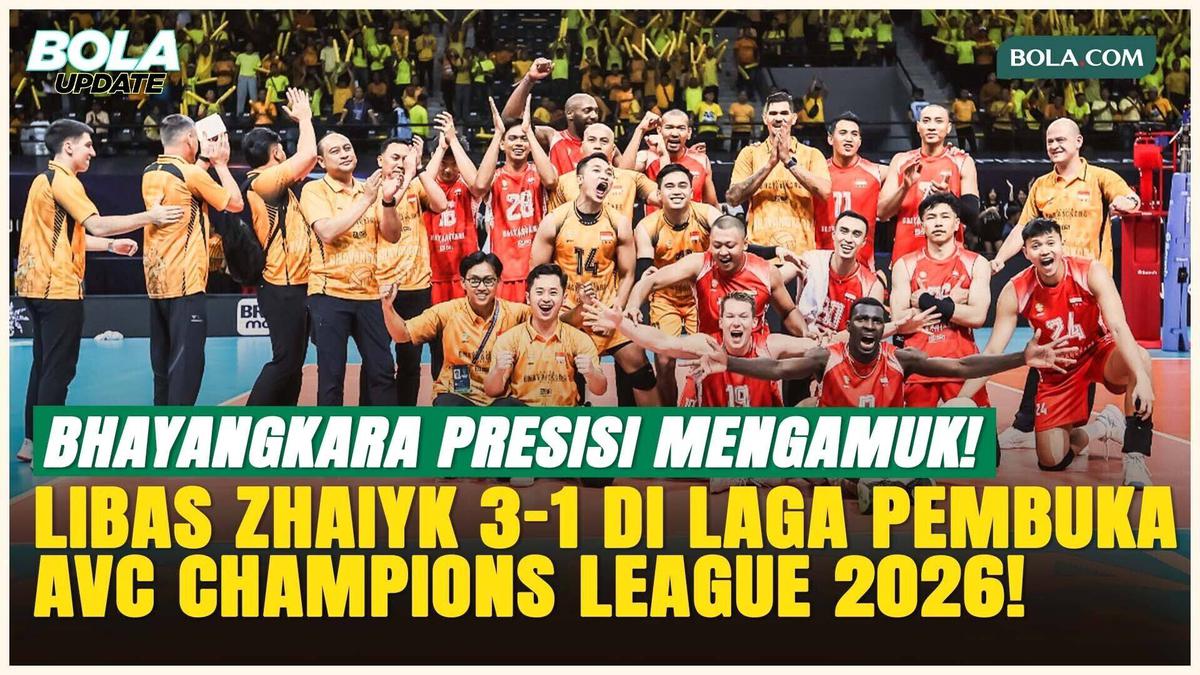 Gokil! Bhayangkara Presisi Hajar Zhaiyk 3-1 di AVC Champions League 2026