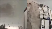 Tornado Dahsyat di Shandong China Bunuh 1 Warga, 79 Orang Lainnya Terluka