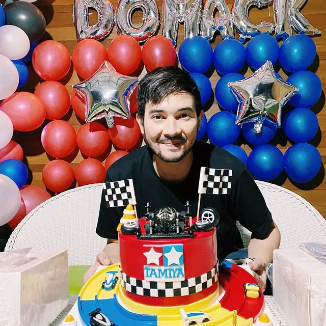 6 Momen Ulang Tahun Donny Michael, Bertema Tamiya Kejutan dari Aryani Fitriana