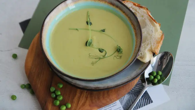 Sup Kacang Polong sebagai Pilihan Menu Sarapan Sehat yang Ringan dan Bernutrisi