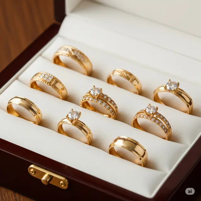 Rekomendasi Cincin Emas Elegan untuk Mahar Pernikahan