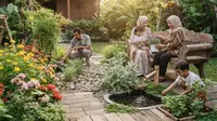 7 Manfaat Sensory Garden untuk Autisme, Ruang Terapi Alami yang Menenangkan