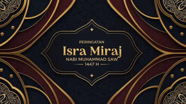 Contoh Poster Isra Miraj