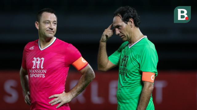 Laga Ekshibisi Mansion Sport Star Fotball Challanges bersama John Terry dan Alessandro Nesta