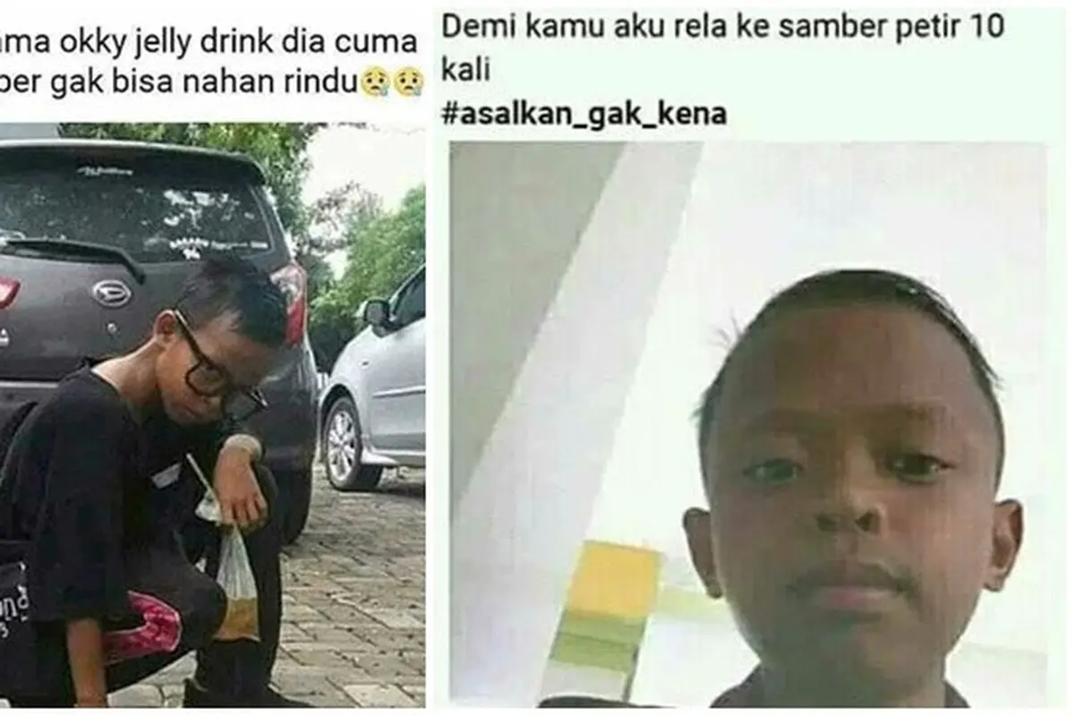 Caption Postingan Bocah Bucin di Media Sosial Ini Kocak Bangetter