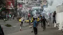 Gelombang protes besar-besaran yang digerakkan oleh anak muda atau gen Z di Madagaskar terus bergulir. (RIJASOLO/AFP)