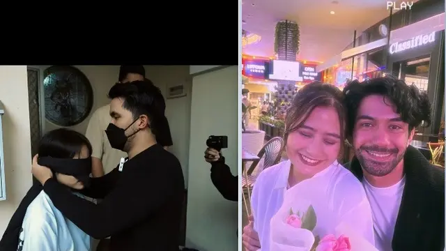 Perayaan Valentine Thariq-Fuji dan Reza-Prilly