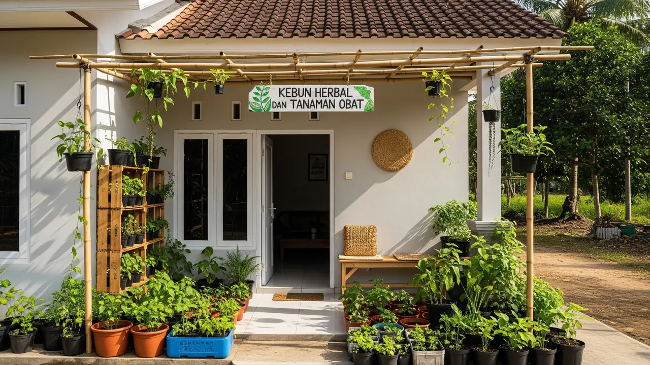 9 Teras Rumah Kampung Jadi Kebun Mandiri Pangan, Wujudkan Ketahanan Keluarga