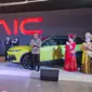 PT JIO Distribusi Indonesia (JDI) sebagai agen pemegang merek mobil BAIC di Indonesia resmi memperkenalkan dua lini produk yang bakal segera diniagakan di Tanah Air, yakni BAIC BJ-40 Plus dan BAIC X-55. (Liputan6.com / Septian Pamungkas)