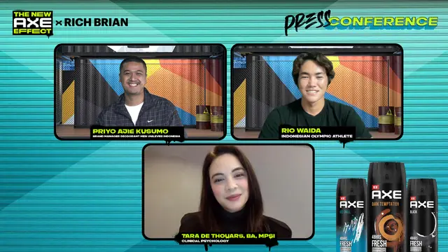 Peluncuran The New Axe Effect x Rich Brian