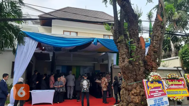 Kantor baru Kedubes Tanzania di Jakarta.