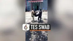 Thumbnail guru digotong tes swab
