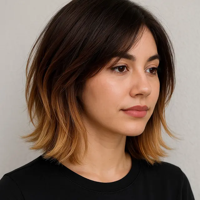 Model Rambut Bob Layer Sebahu Terpopuler