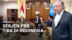 Antonio Guterres Tiba di Indonesia, Ini Agenda Kunjungannya