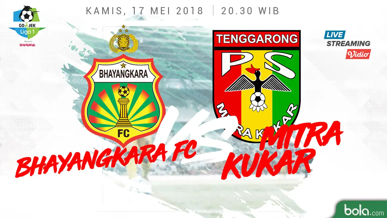 Bhayangkara FC Vs Mitra Kukar