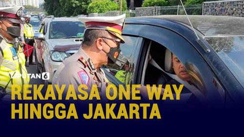 VIDEO: Pantauan Arus Balik, Terapkan One Way Hingga Jakarta