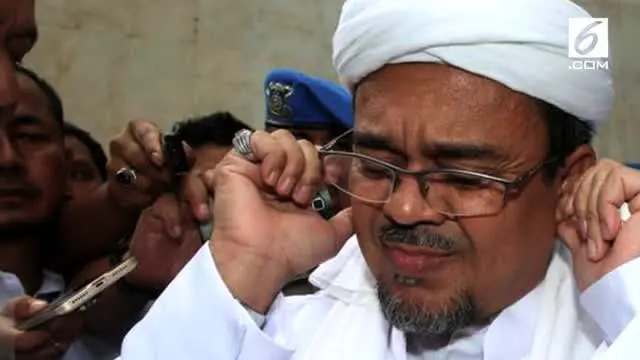 Terus Mangkir, Polisi Pertimbangkan Terbitkan Red Notice Rizieq Shihab