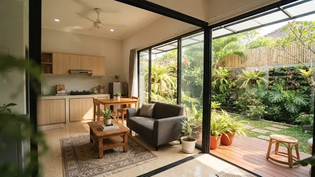 Desain Rumah Type 36 Tanpa Sekat