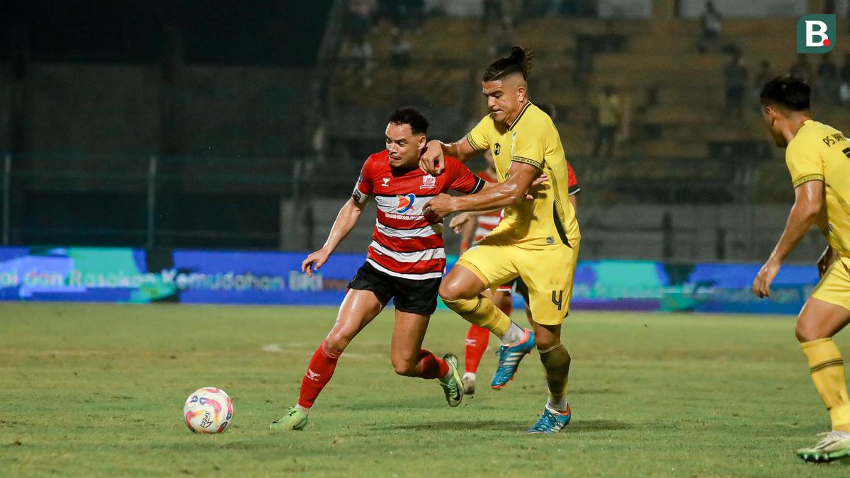 Kesalahan Sepele Madura United Berikan Barito Putera Tiga Poin di Bangkalan