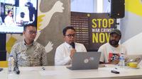 Deputi Direktur Amnesty International Indonesia, Wirya Adiwena di kantornya, Jakarta. (Foto: Liputan6.com/Ady Anugrahadi).