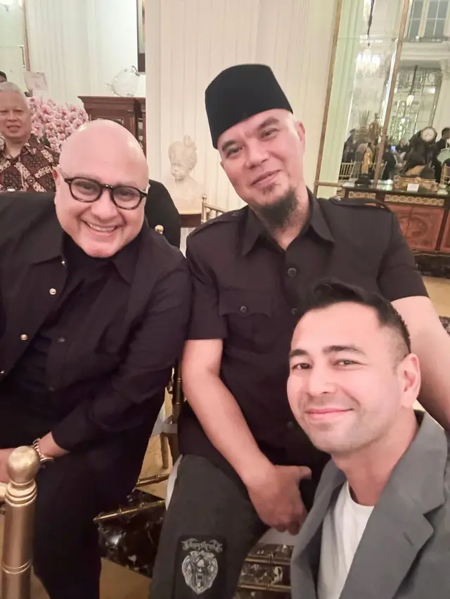 7 Potret Keluarga Besar di Pernikahan Al Ghazali-Alyssa, Ahmad Dhani dan Maia Berdampingan