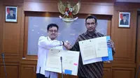 Nota kesepahaman antara Kemnaker dan APJATI ditandatangani Sekretaris Jenderal (Sekjen) Kemnaker, Hery Sudarmanto, dan Ketua Umum APJATI, Abdullah Umar Basalamah.
