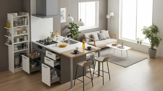 Model Rumah Type 36 Konsep Open Space/Ilustrasi Gemini AI