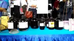 BNN menjelaskan dalam penggeledahan ditemukan banyak botol berisi sabu cair, lengkap dengan alat produksinya.
