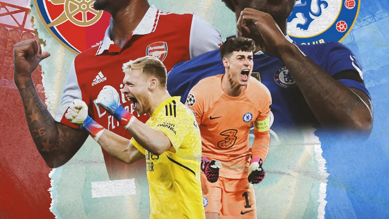 Liga Inggris - Arsenal vs Chelsea (Gabriel Jesus, Aaron Ramsdale vs Raheem Sterling, Kepa Arrizabalaga)
