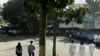 VIDEO: Usai Libur Panjang, Ratusan PNS Cimahi Telat Apel Pagi