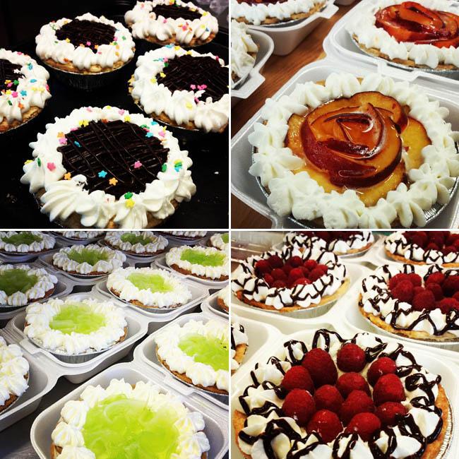 Beberapa menu pie Sweet Revenge | Foto: copyright instagram.com/sweetrevengehnl