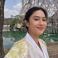 Dian Sastrowardoyo di Korea Selatan. [@therealdisastr]