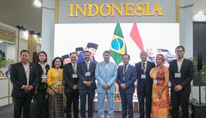 Paviliun Indonesia di COP30 Belem, Brasil. (dok. Biro Humas KLH)