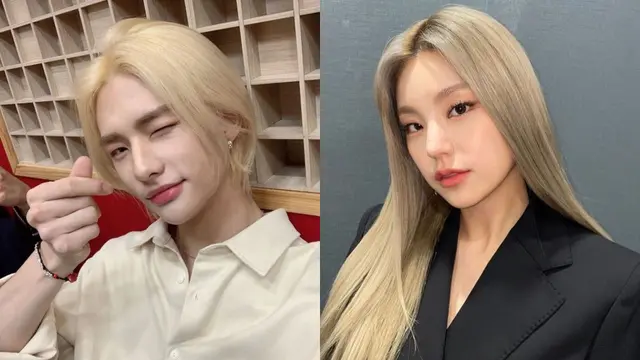 Hyunjin Stray Kids dan Yeji ITZY