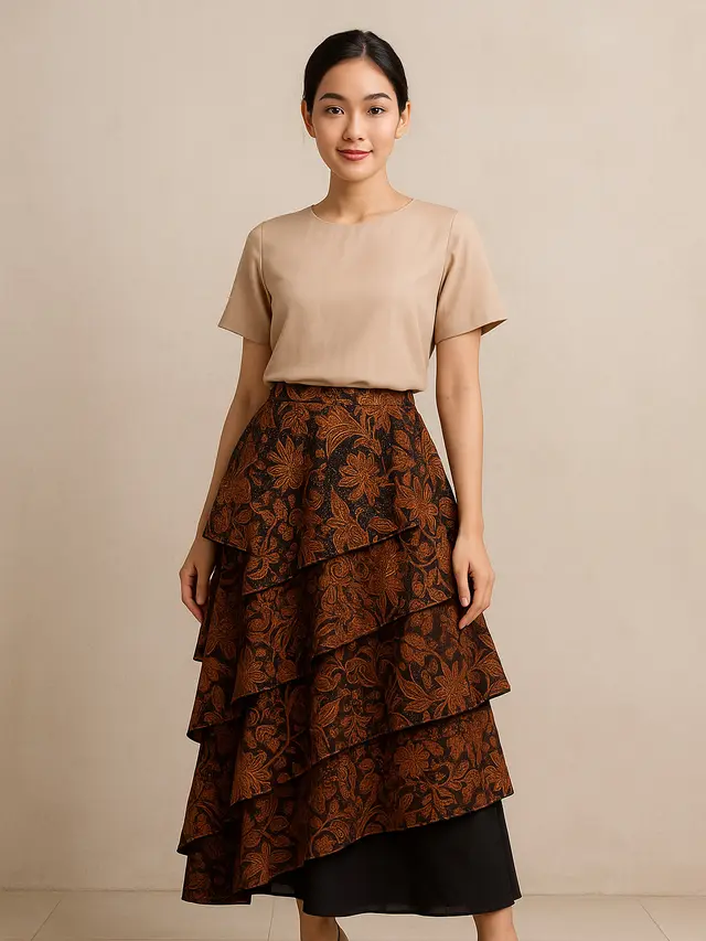 Model Rok Batik Kondangan 2025